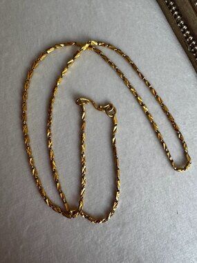 24k Chain Necklace (~18 inches)